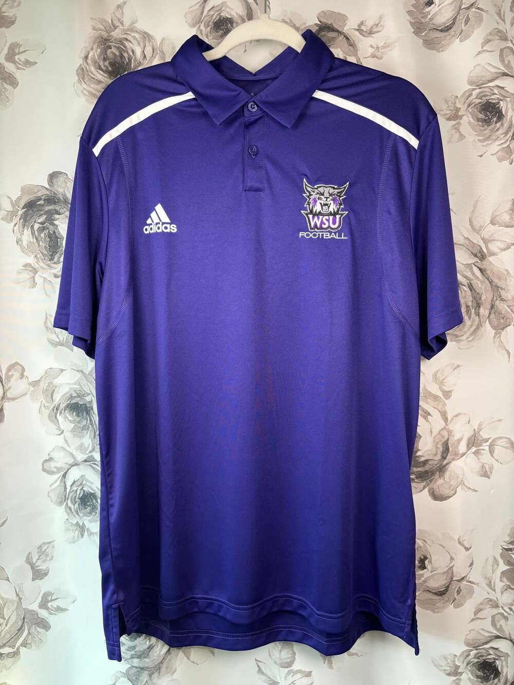 Adidas Weber State Football polo shirt size XL Brand new with tags